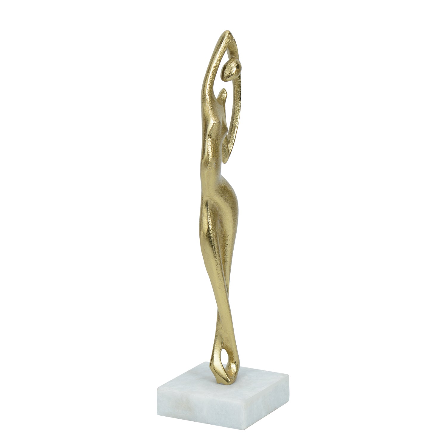 Graceful Flex Gold Decor Figurine