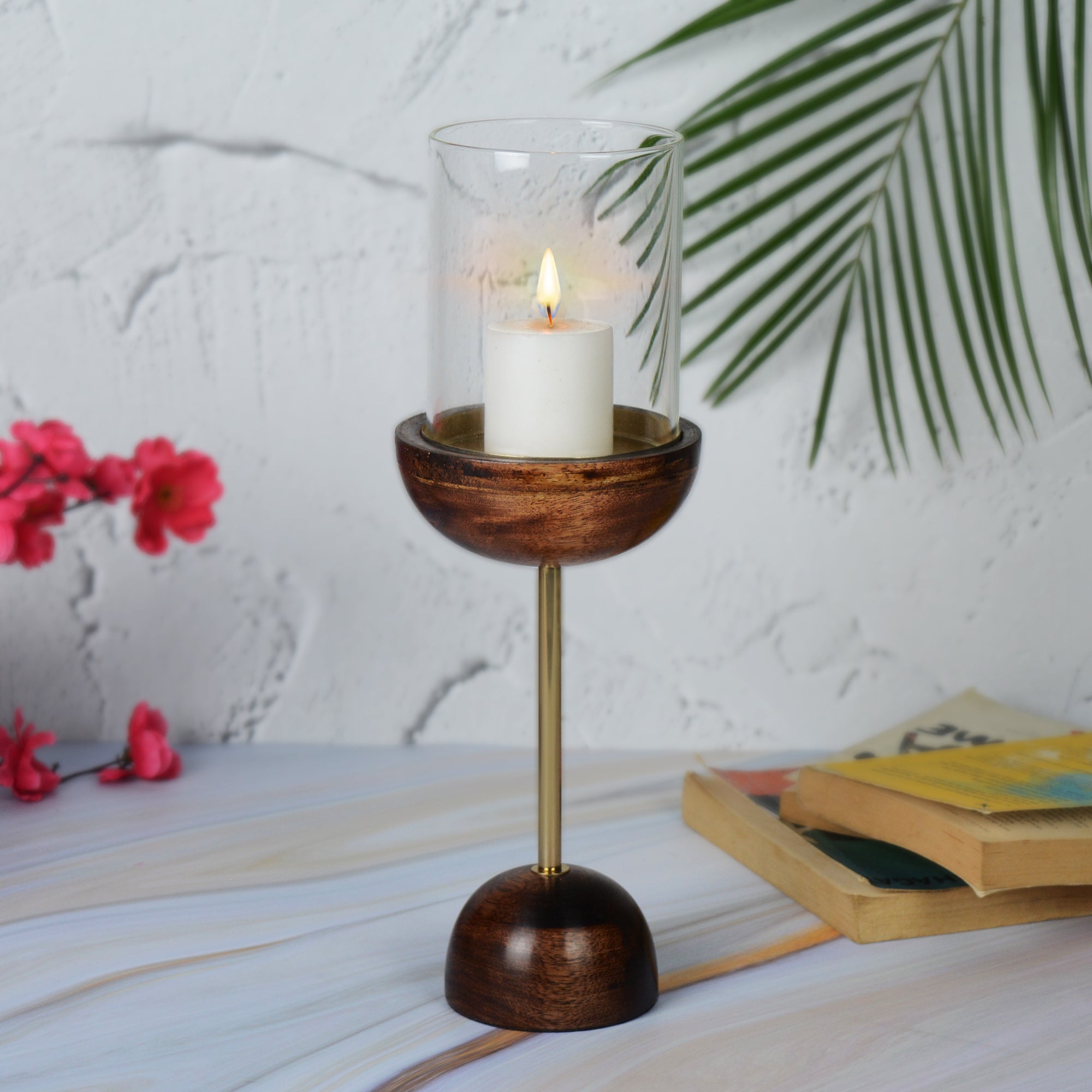 Flicker Fount Candle Holder