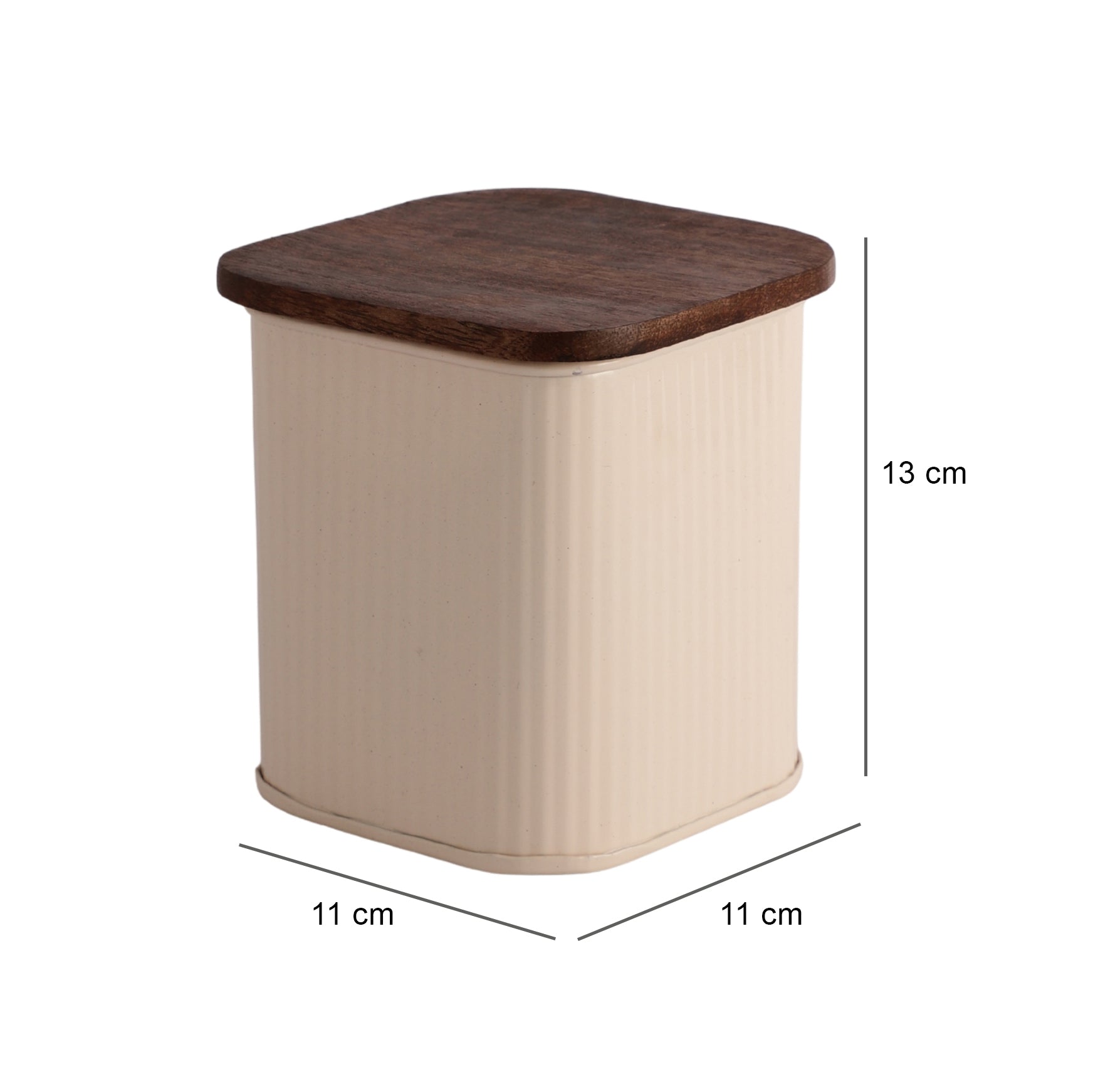 Ivory Zenvira Storage Tea Sugar Coffee Jar Set