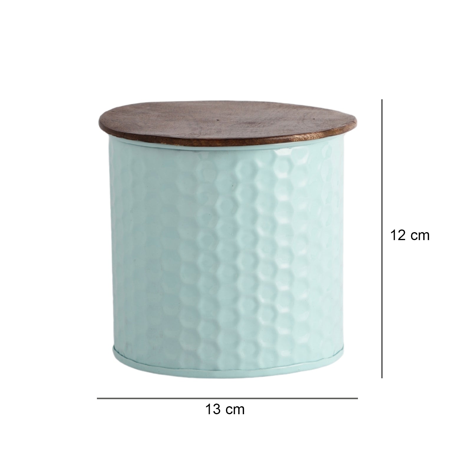 Blue Mystivault Storage Tea Sugar Coffee Jar Set