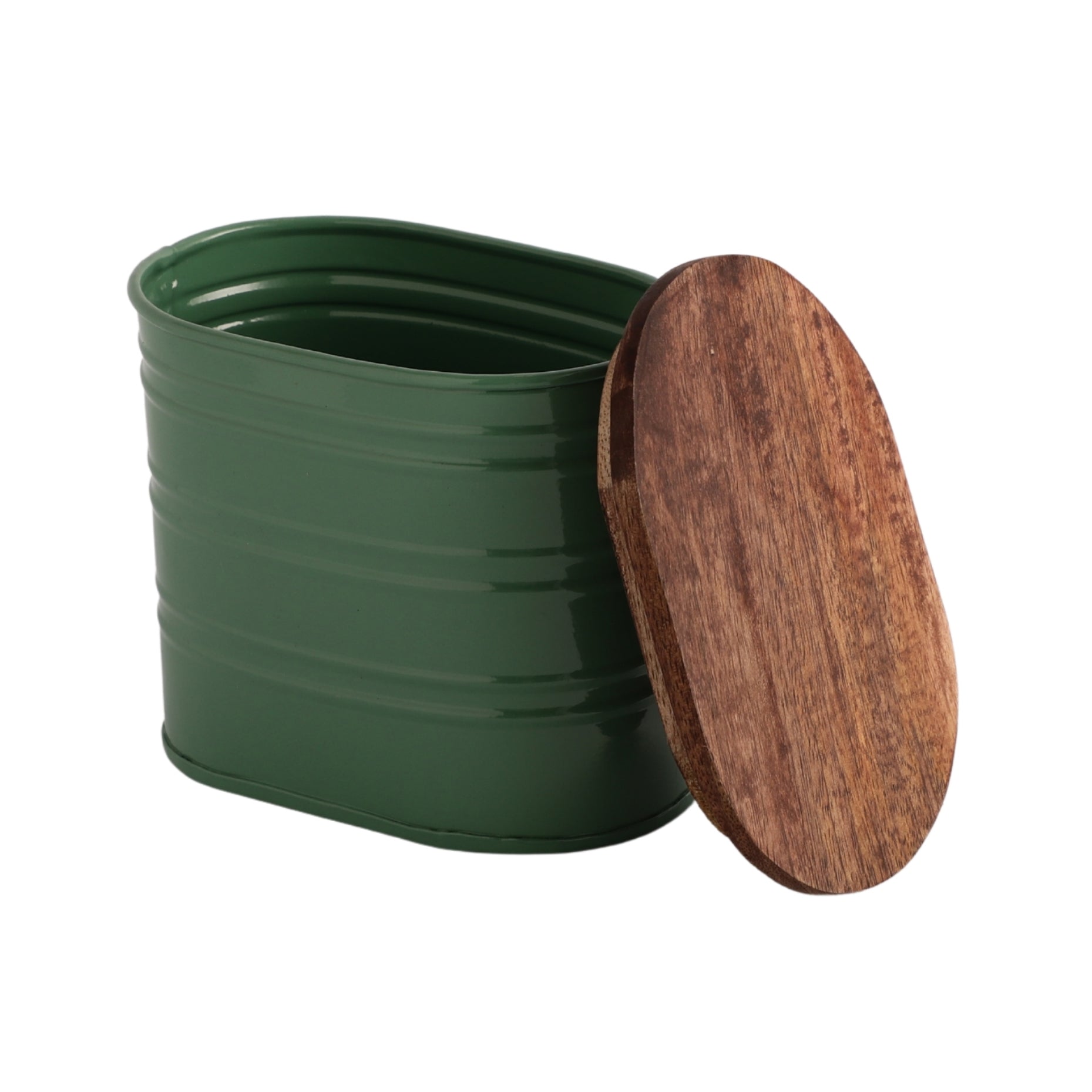 Green Rustoria StorageTea Sugar Coffee Jar Set